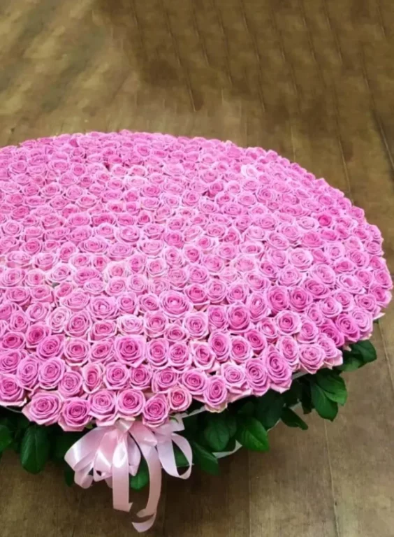 1️⃣ 1001 роза - купить с доставкой в Алматы от «Bonjur»